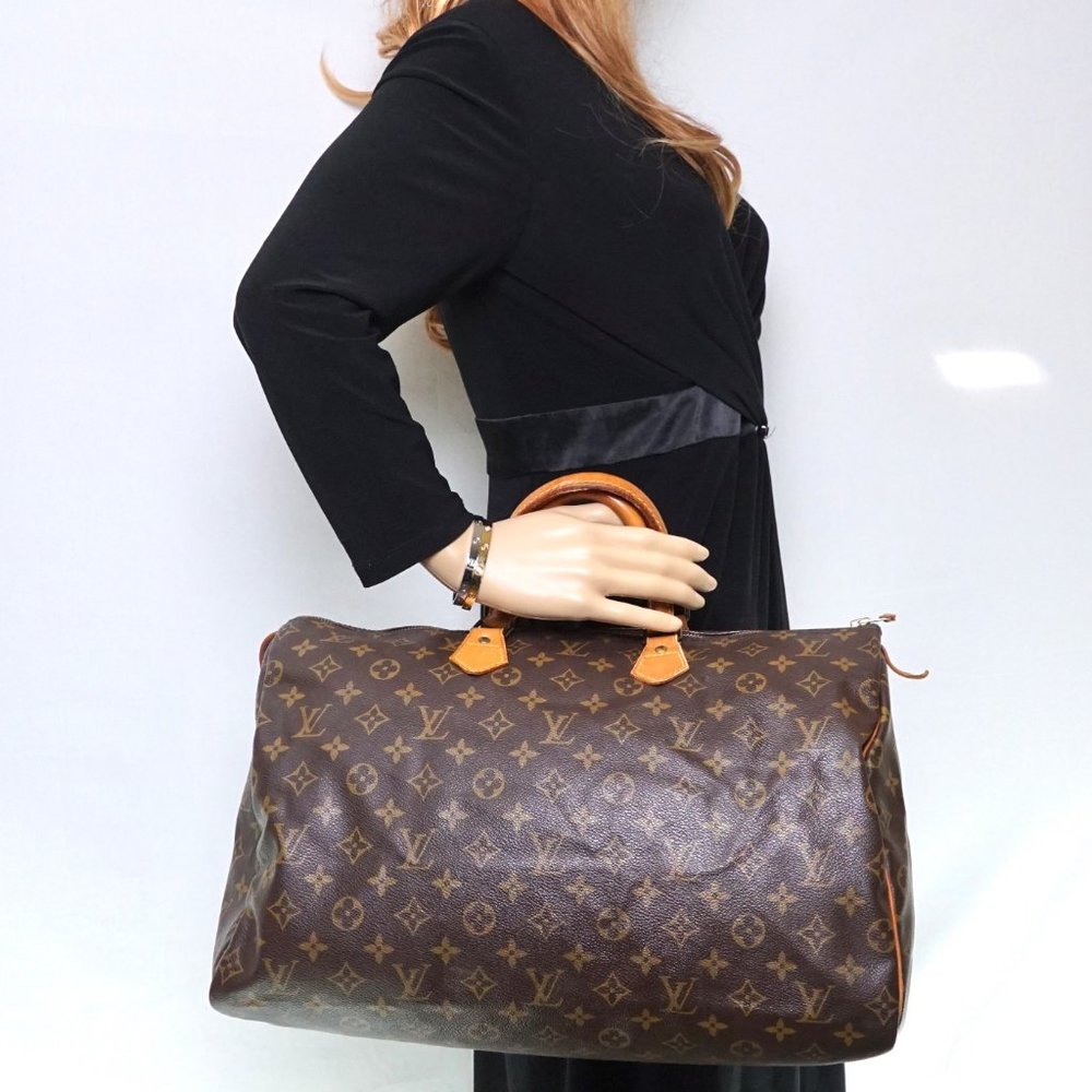 Auth Louis Vuitton Speedy 35 Hand Bag #8546L23 - Picture 13 of 13